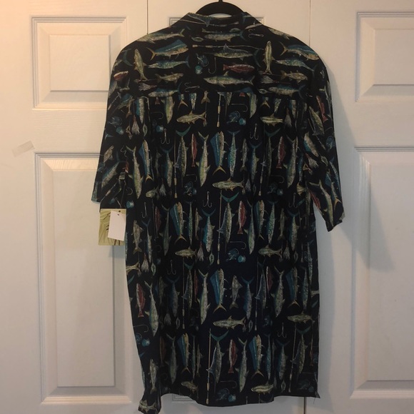 NWT Joe Marlin Fish Themed Shirt - Picture 4 of 4